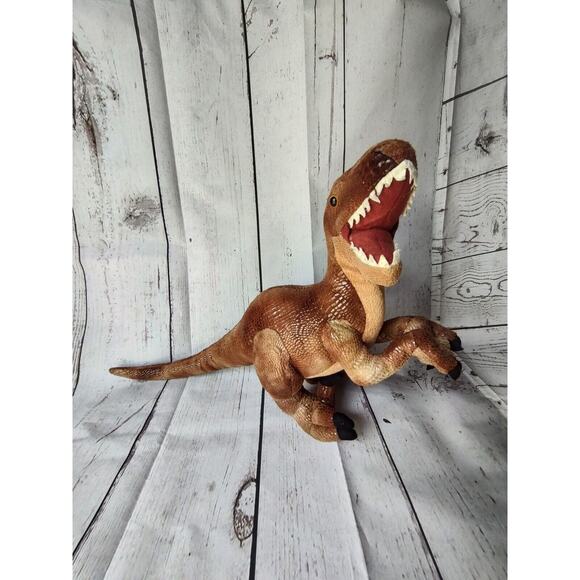 Wild Republic~17 Inch Velociraptor Plush Dinosaur~Stuffed Toy Animal - Picture 1 of 11